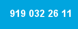 919 032 26 11